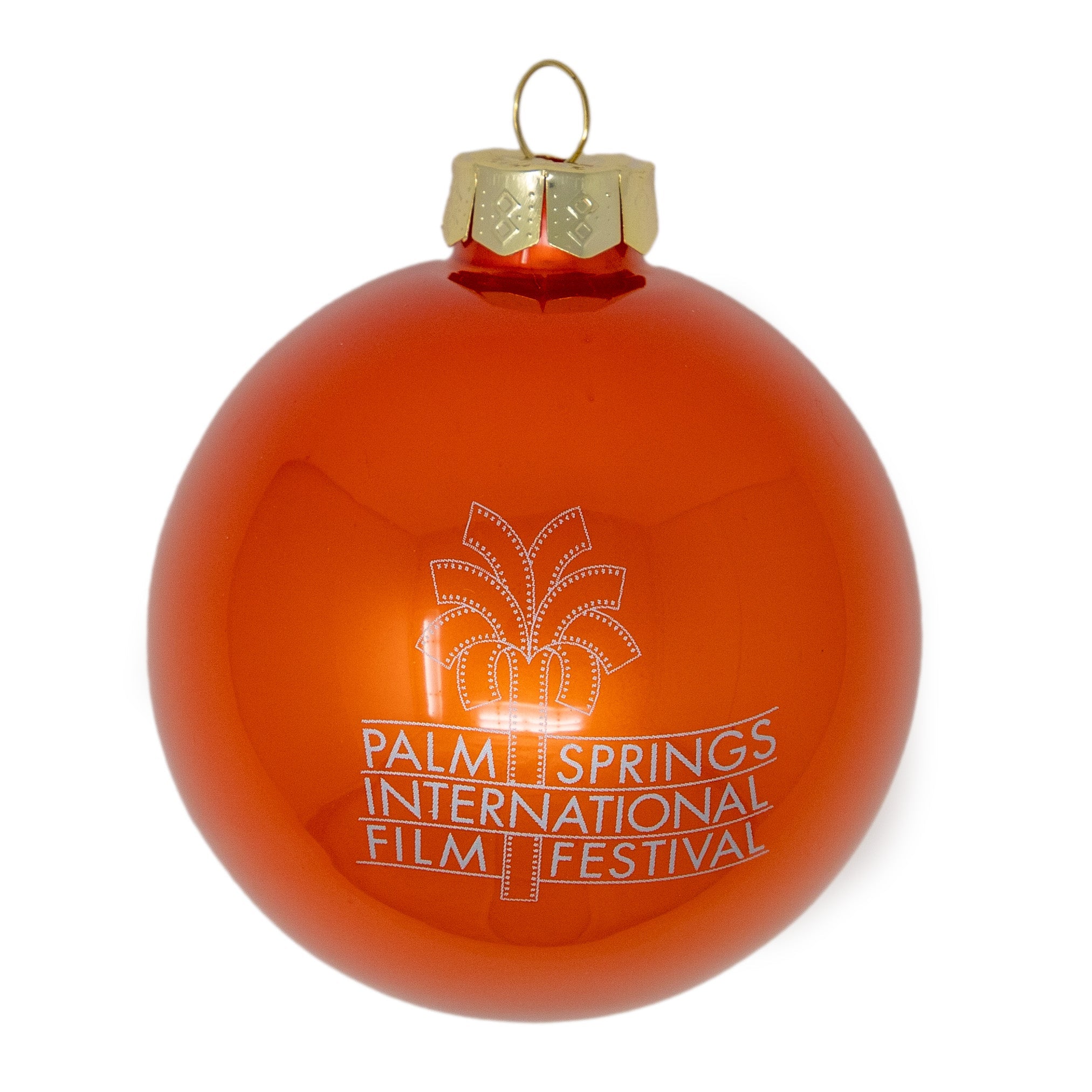 Film Festival Glass Ornament - Gloss Orange - Destination PSP