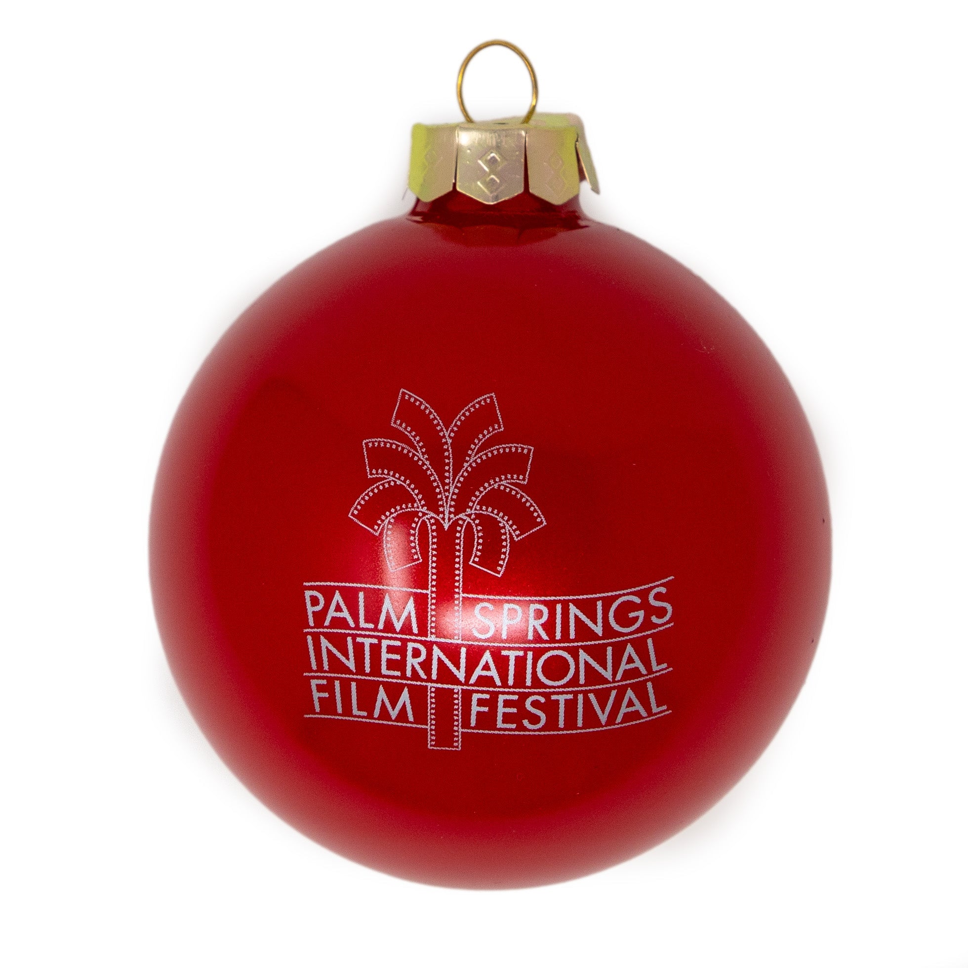 Film Festival Glass Ornament - Gloss Red - Destination PSP