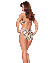 Leopard bikini bottom - Woman