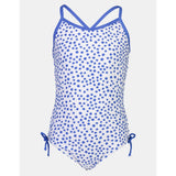 Girls` Cheetah Spot Crossback Swimsuit
