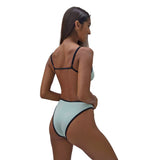 KYA Parker Reversible Swim Bottom - Minty / Black
