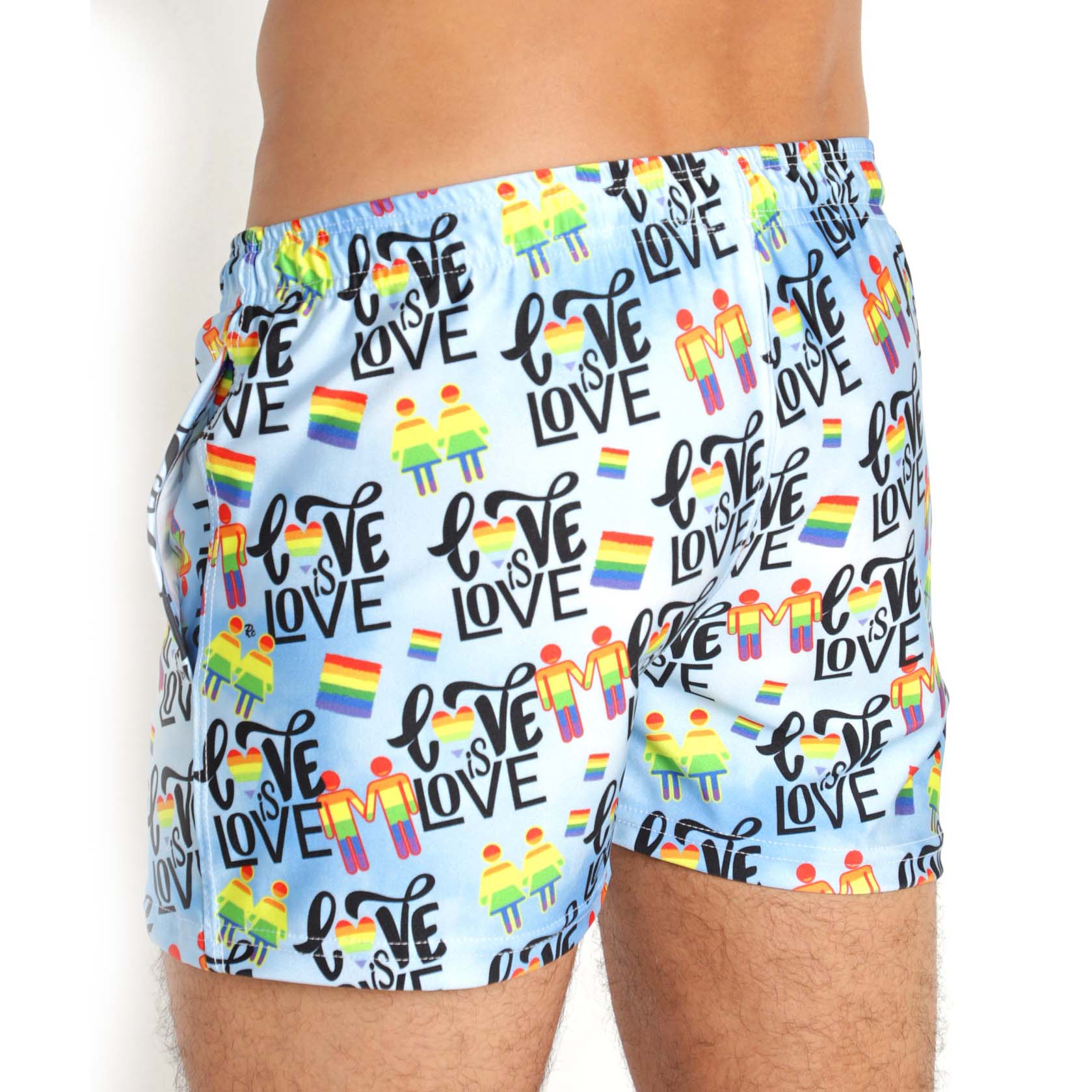 LASC Malibu Swim Shorts - Love Is Love - Destination PSP