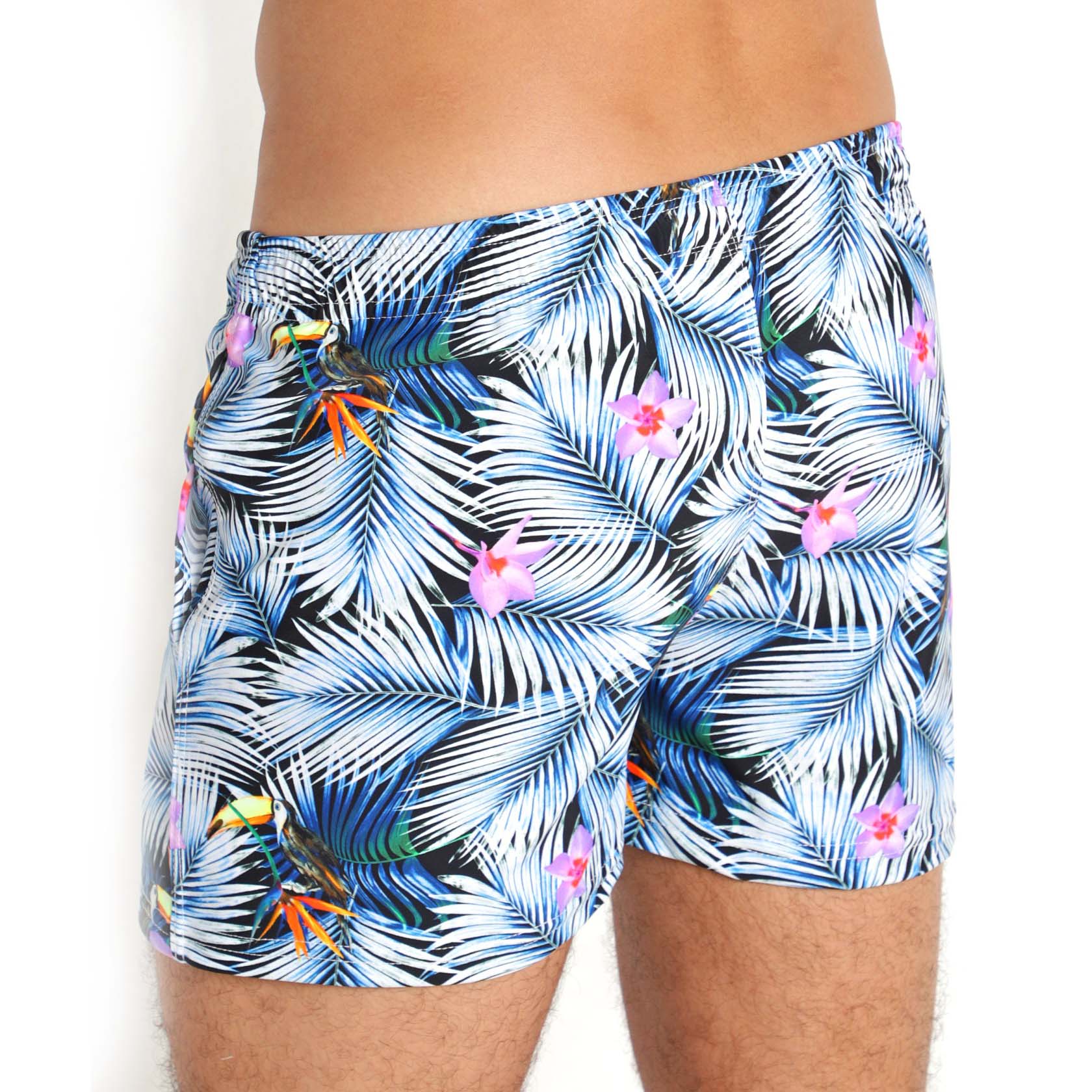 LASC Malibu Swim Shorts - Tropic Fronds - Destination PSP