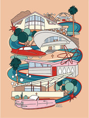 Megan McKean Palm Springs Icons Poster - Destination PSP