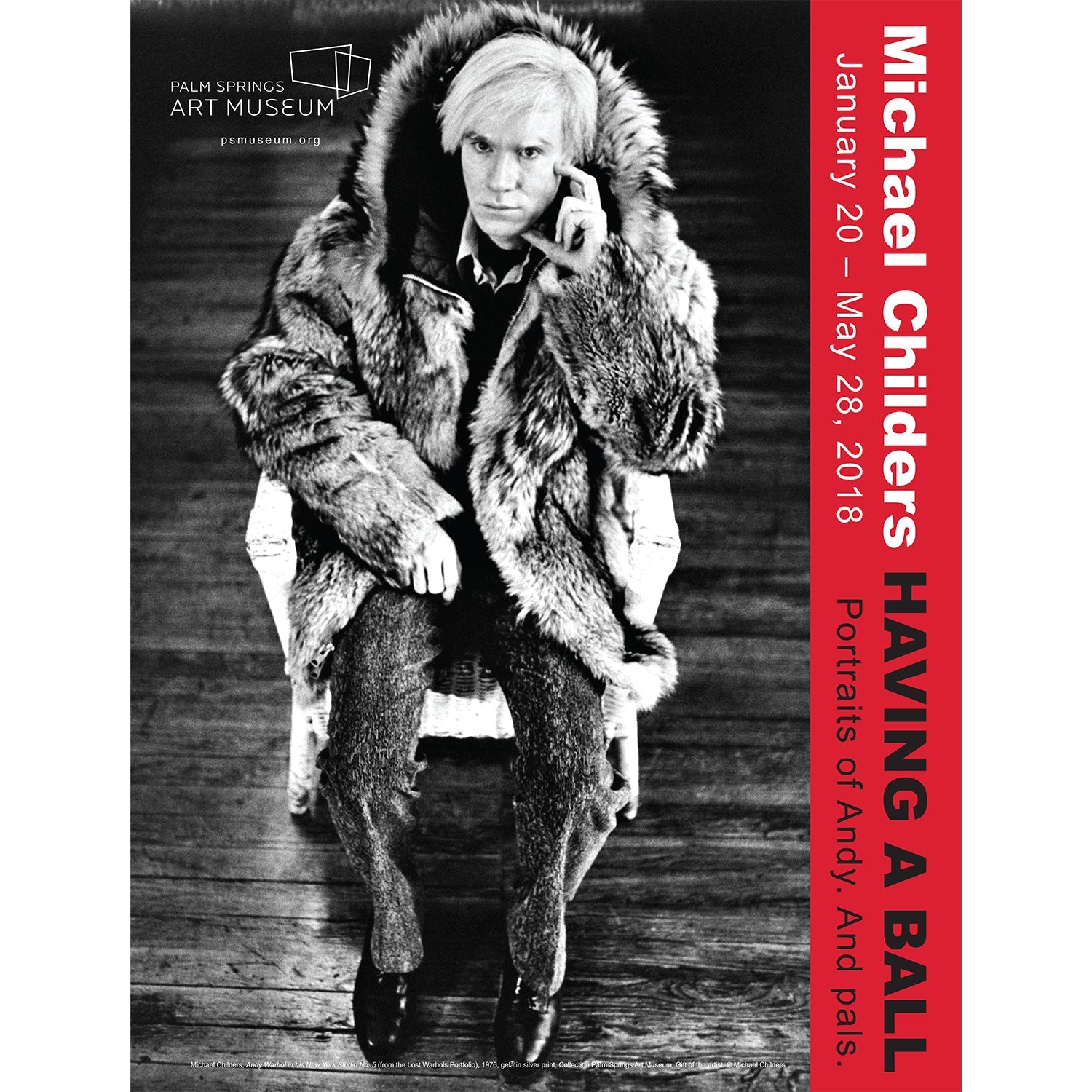 Michael Childers Having a Ball Art Museum Poster - Andy Warhol - Destination PSP