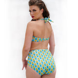 Mod Swim Lava Lamp High Waisted Bottom