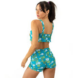 Mod Swim Boy Short Swim Bottoms - Modfest Floral