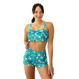 Mod Swim Crop Top - Modfest Floral