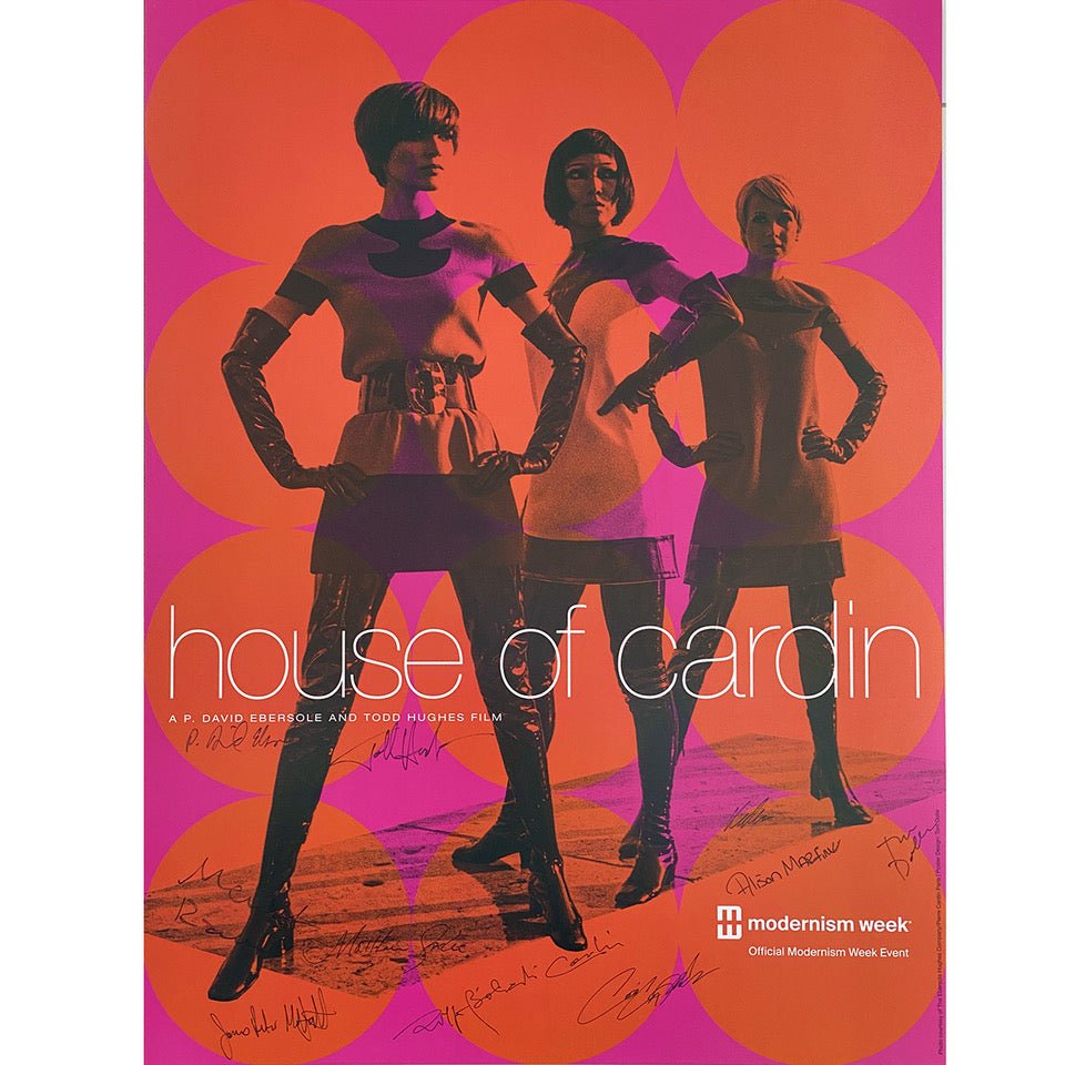 Modernism Week House of Cardin Poster - SIGNED - Destination PSP