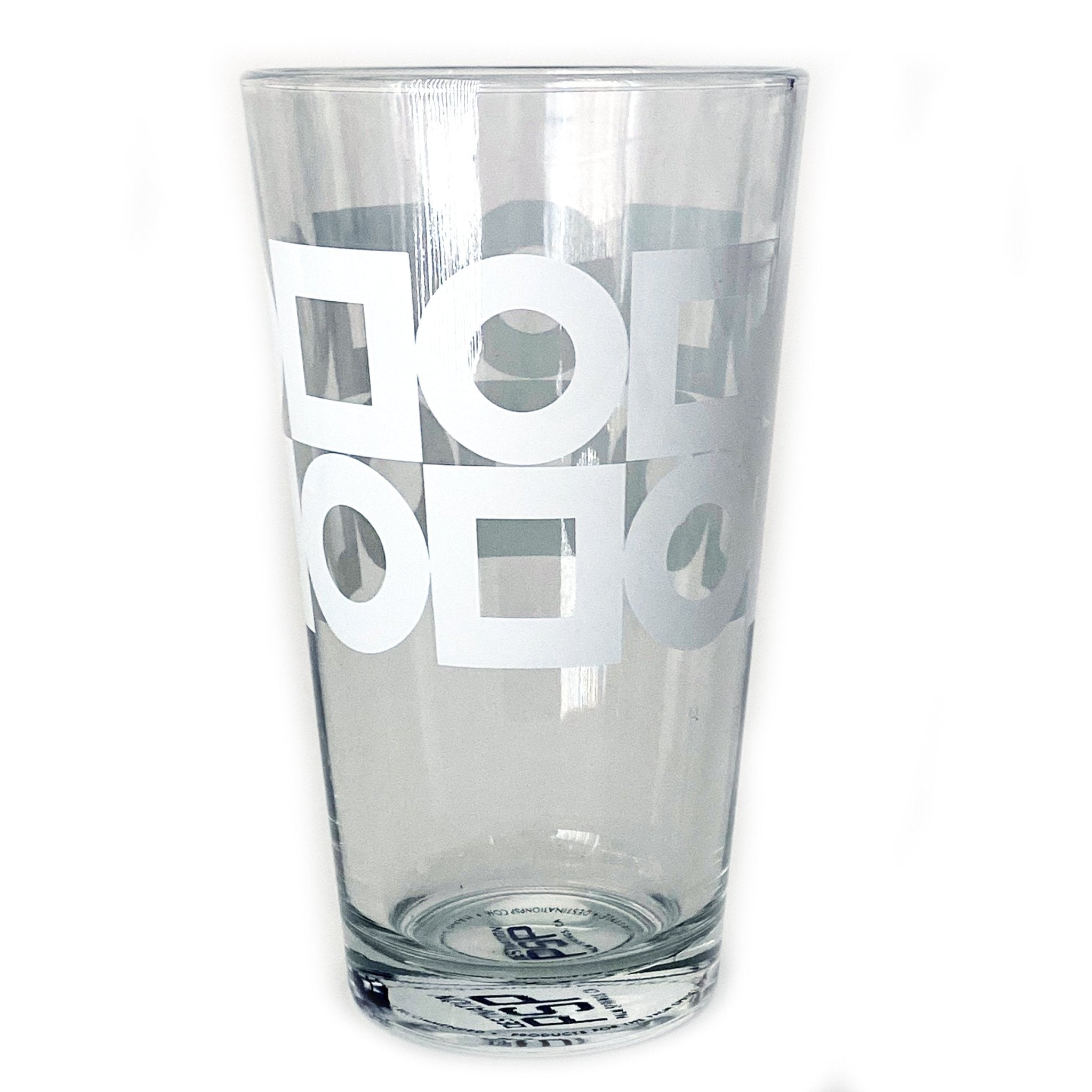 Modernista Beer Glass Set of 4 - White - Destination PSP