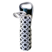 Modernista Design Wine Bag Tote - Black & White - Destination PSP