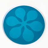 Modfest Melamine Dinner Plates - Blue - Set of 4