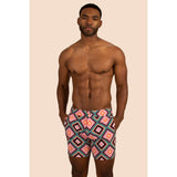 Mr. Turk Honolulu Board Shorts - Brookhaven Block Print