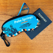 Palm Springs Airlines Neoprene Glasses Case - Destination PSP