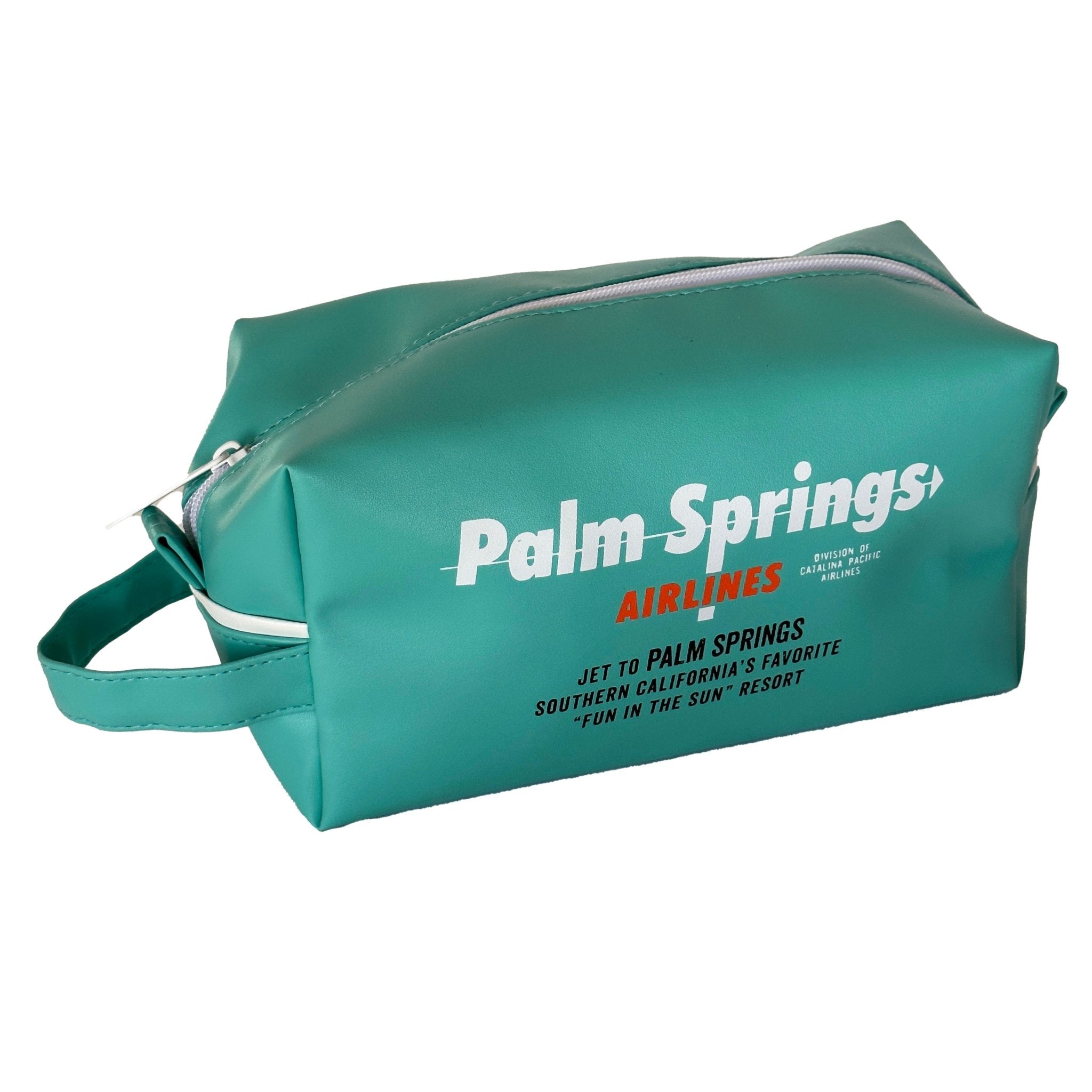 Palm Springs Airlines Toiletry Bag - Aqua - Destination PSP