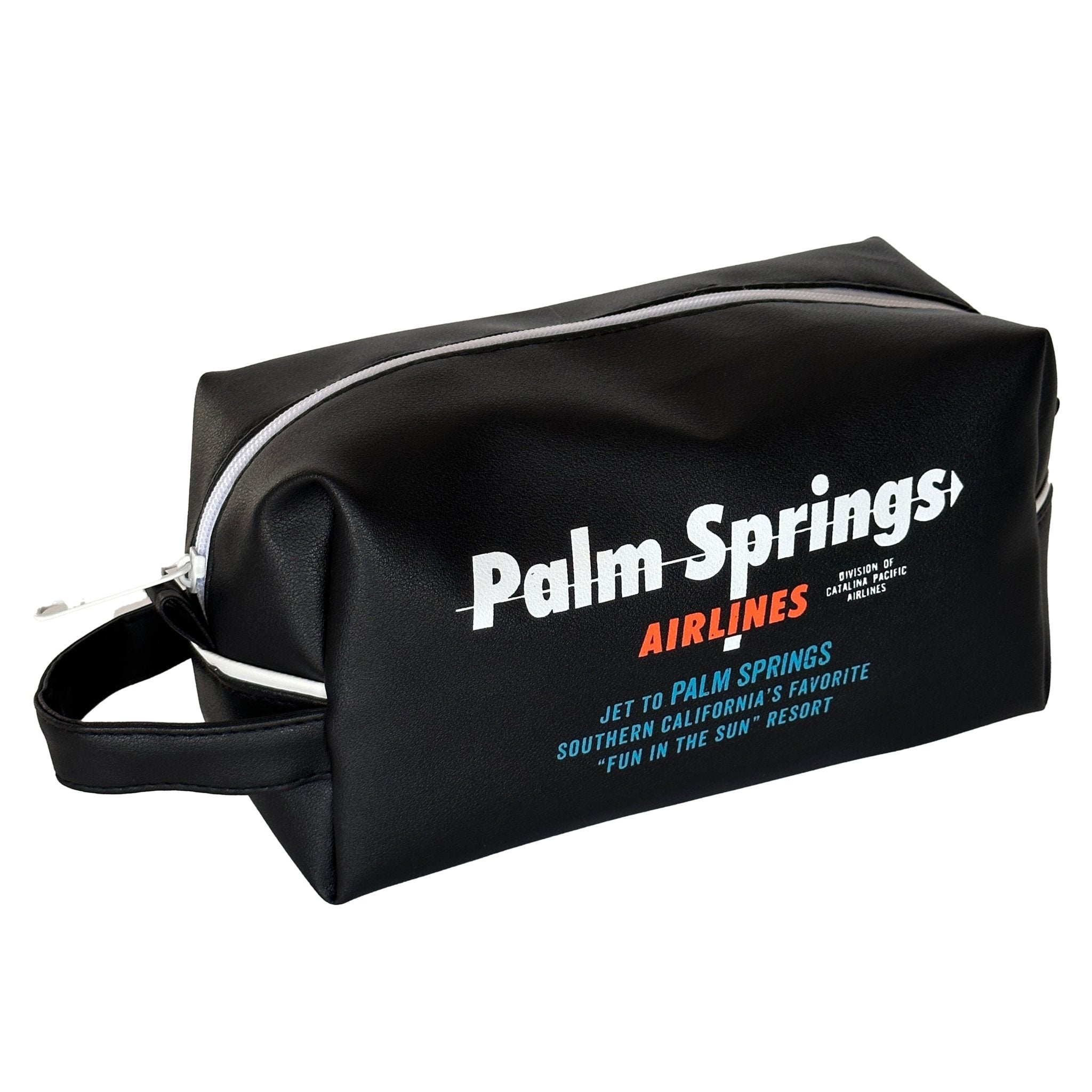 airplane travel toiletry bag Palm Springs Airlines Toiletry Bag
