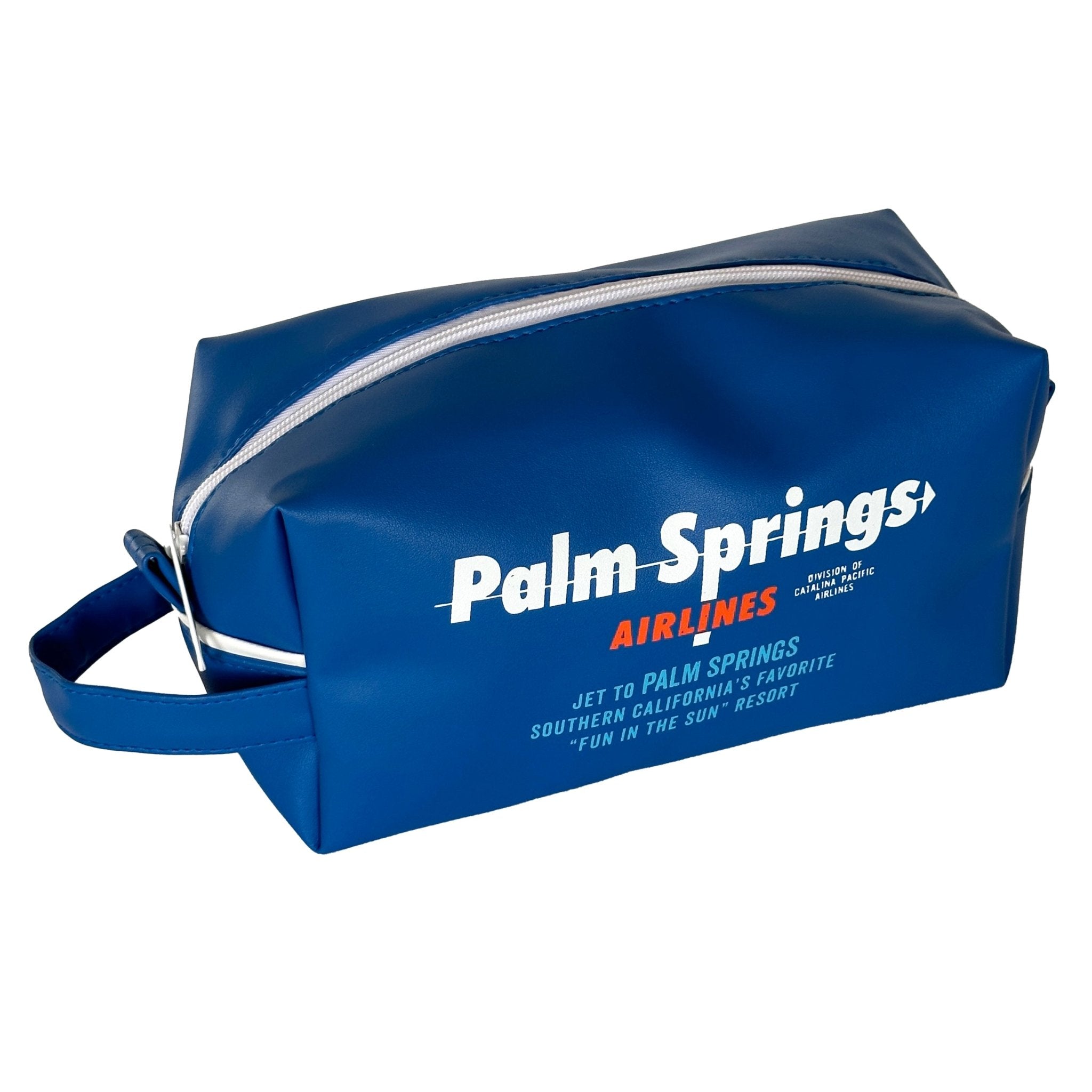 Palm Springs Airlines Toiletry Bag - Royal Blue - Destination PSP