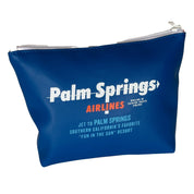 Palm Springs Airlines Travel Pouch - Royal Blue - Destination PSP