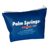 Palm Springs Airlines Travel Pouch  - Royal Blue