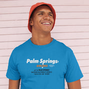 Palm Springs Airlines Unisex T-shirt - Destination PSP