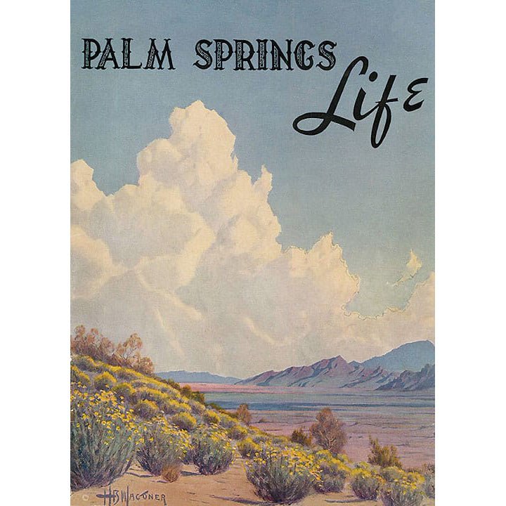 Palm Springs Life Cover Print - 1931 - Destination PSP