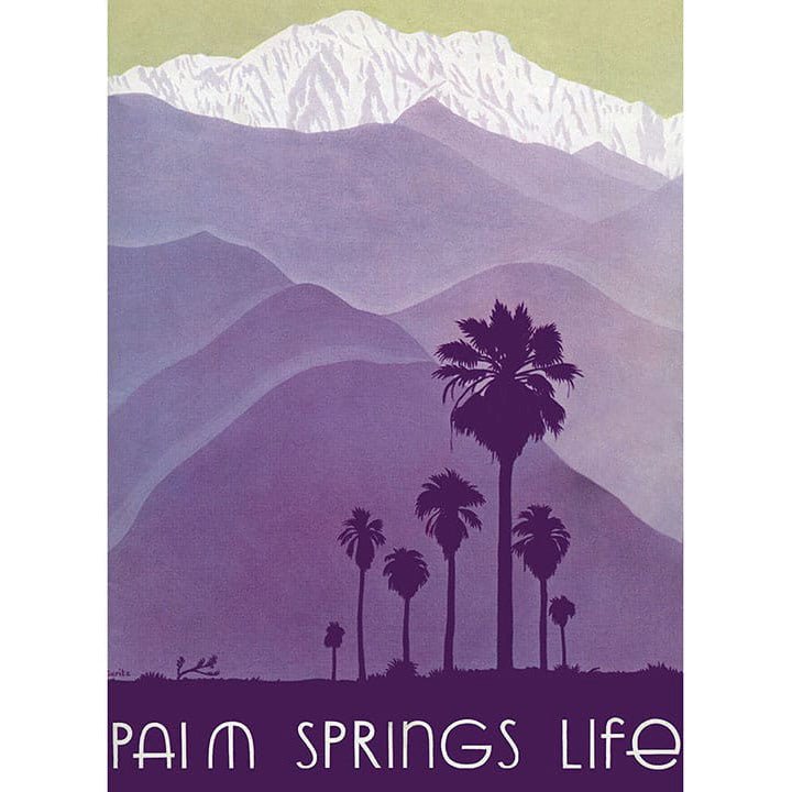 Palm Springs Life Cover Print - 1937 - Destination PSP