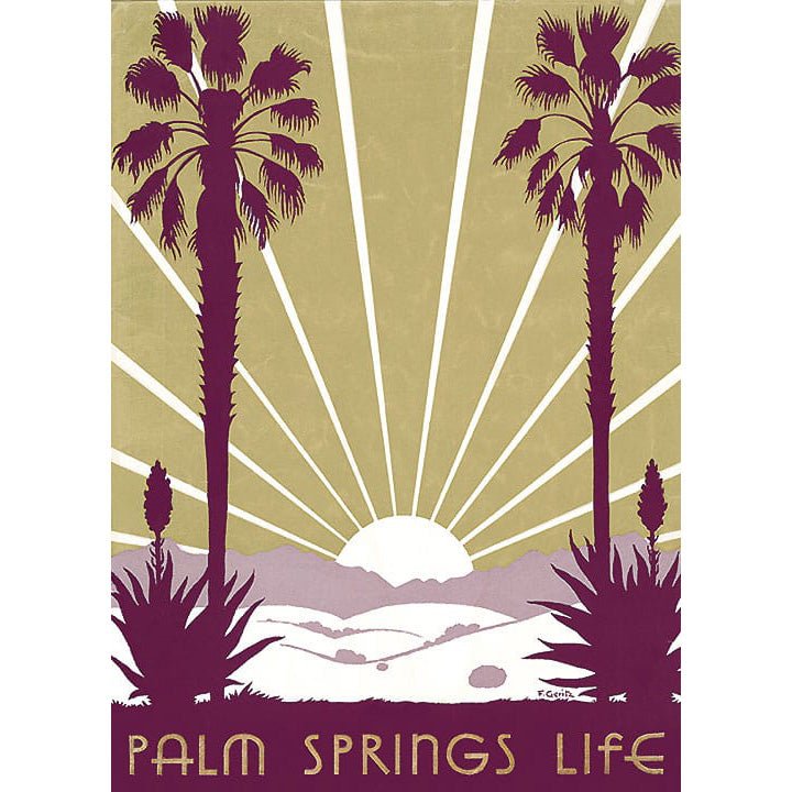 Palm Springs Life Cover Print - 1938 - Destination PSP