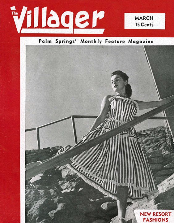 Palm Springs Life Cover Print - 1946 March - Destination PSP