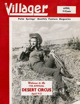 Palm Springs Life Cover Print - 1947 April