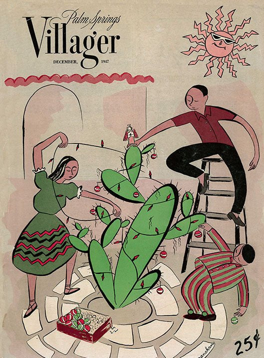 Palm Springs Life Cover Print - 1947 December - Destination PSP