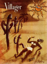 Palm Springs Life Cover Print - 1948 February