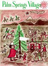 Palm Springs Life Cover Print - 1949 December