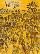 Palm Springs Life Cover Print - 1949 February