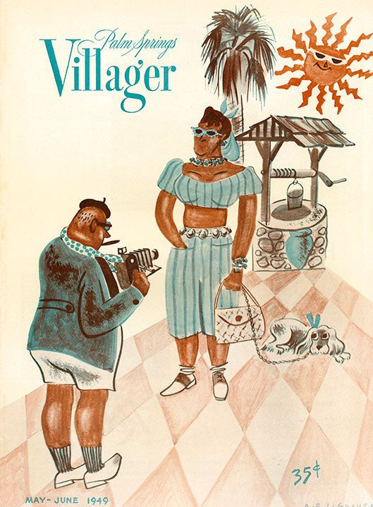 Palm Springs Life Cover Print - 1949 May June - Destination PSP