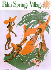 Palm Springs Life Cover Print - 1949 November - Destination PSP