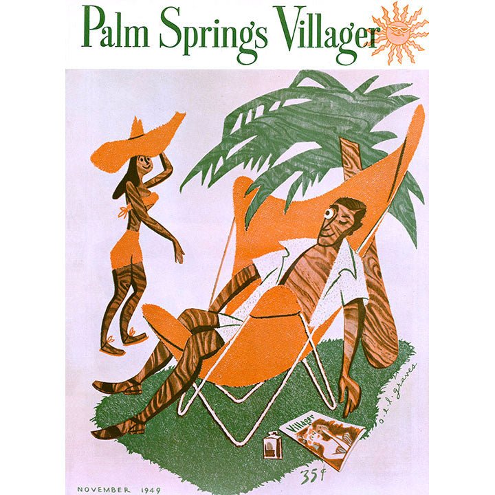 Palm Springs Life Cover Print - 1949 November - Destination PSP