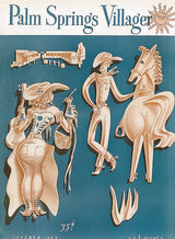 Palm Springs Life Cover Print - 1949 October