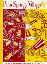 Palm Springs Life Cover Print - 1950 April