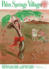Palm Springs Life Cover Print - 1950 December