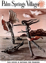 Palm Springs Life Cover Print - 1950 May June
