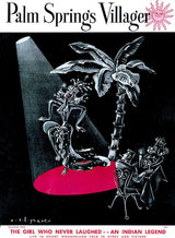 Palm Springs Life Cover Print - 1950 November