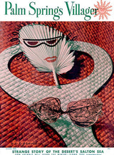 Palm Springs Life Cover Print - 1950 October