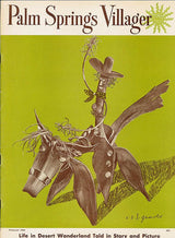 Palm Springs Life Cover Print - 1951 February