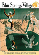 Palm Springs Life Cover Print - 1952 June