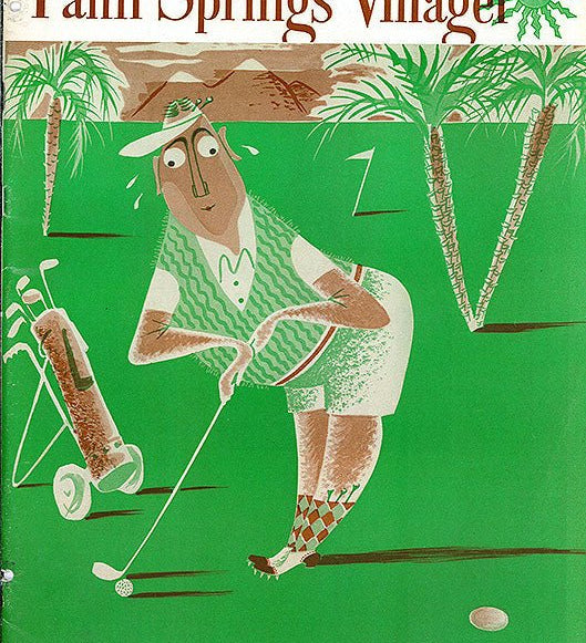 Palm Springs Life Cover Print - 1952 March - Destination PSP