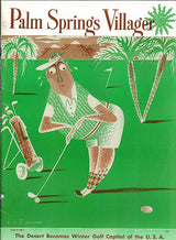 Palm Springs Life Cover Print - 1952 March