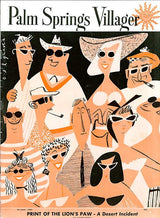 Palm Springs Life Cover Print - 1952 October