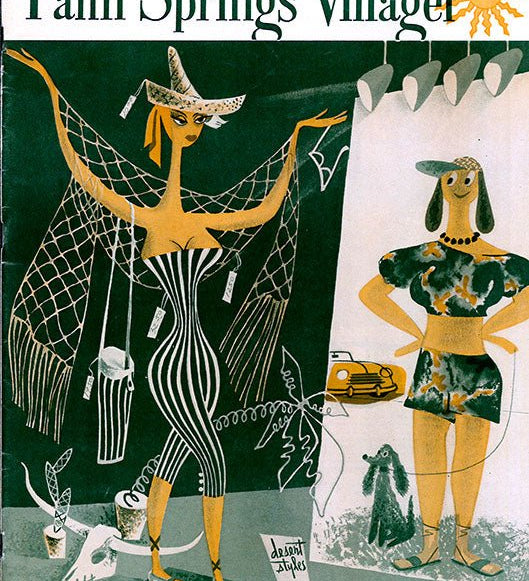 Palm Springs Life Cover Print - 1952 September - Destination PSP