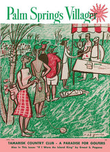 Palm Springs Life Cover Print - 1953 April