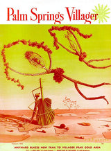 Palm Springs Life Cover Print - 1953 February
